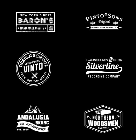Free Vintage Logo Templates