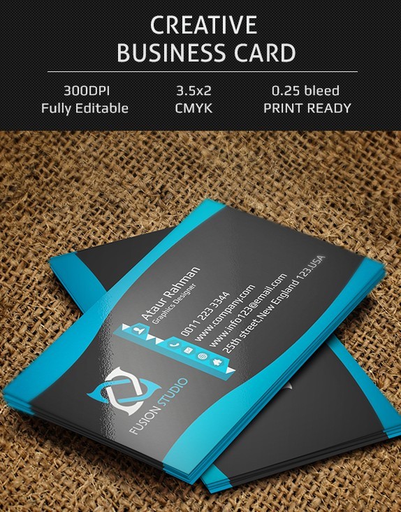 Freebie Creative Business Card