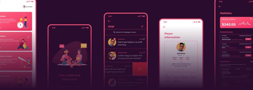 GAAMETIIME Light & Dark UI Kit