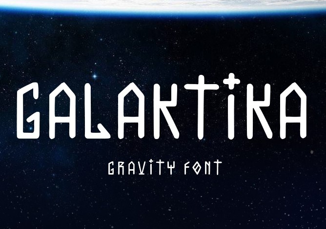 Galaktika typeface
