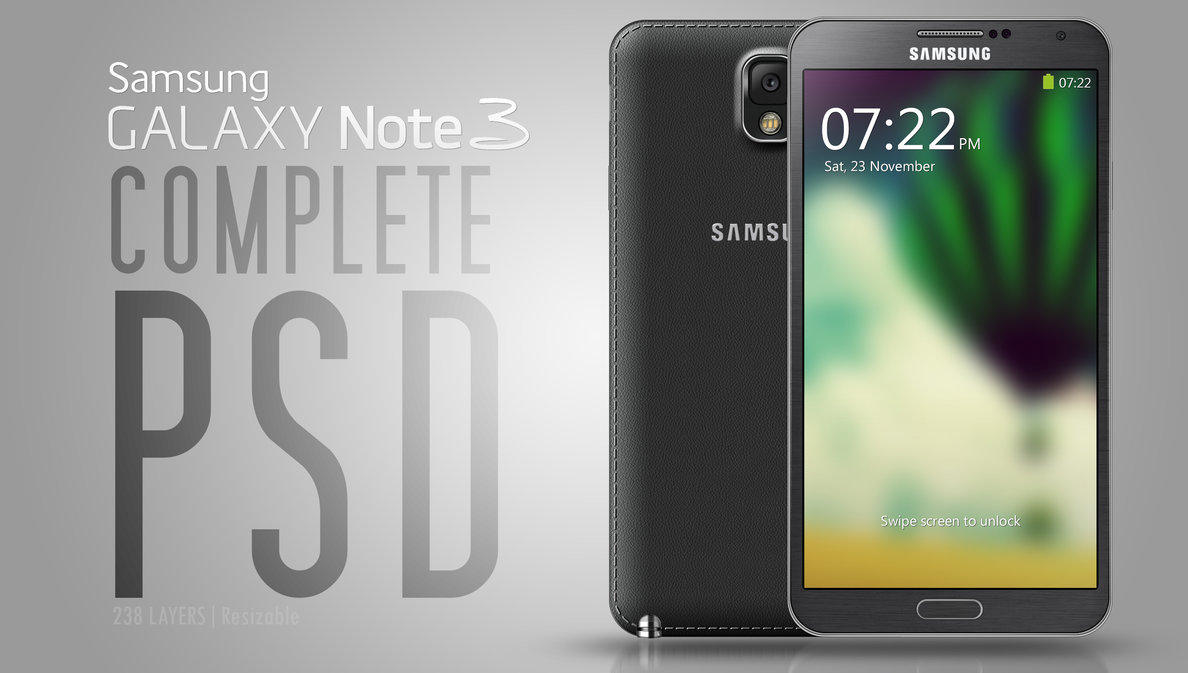 Galaxy Note III - PSD