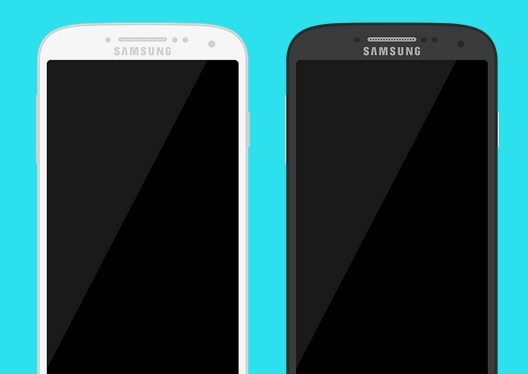 Galaxy s4 Flat Template