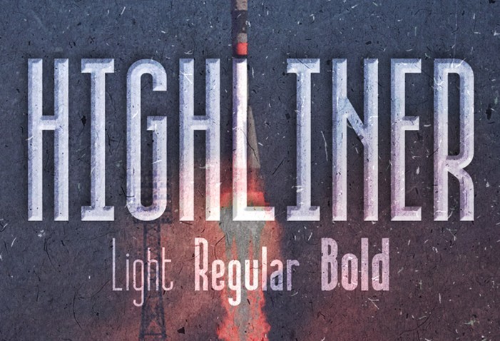 Highliner free font
