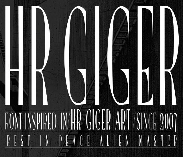 HR GIGER type