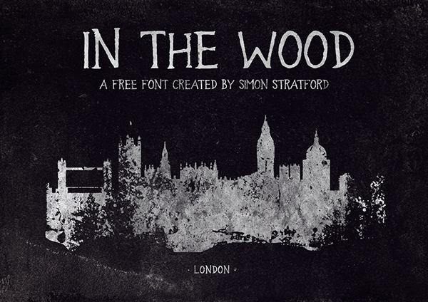 In the wood free font