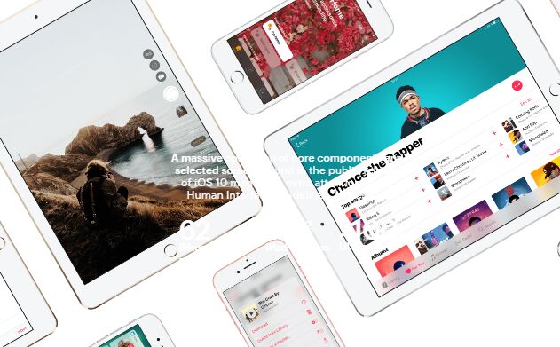 iOS 10 GUI iPhone & iPad