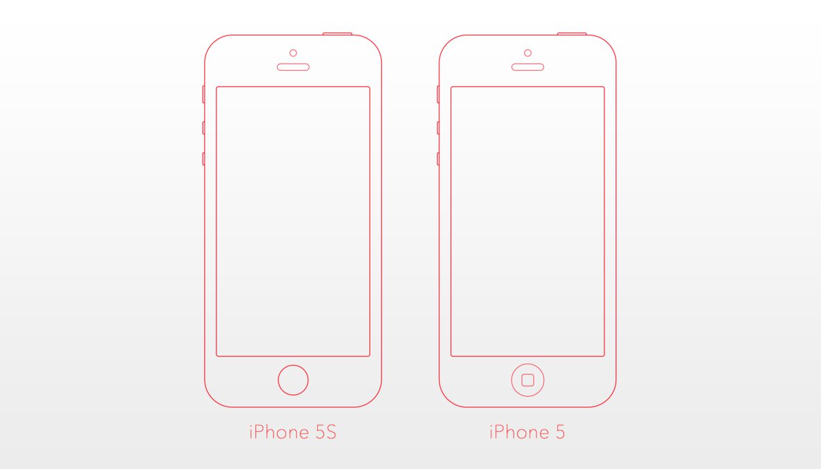 iPhone 5 5S Mockup