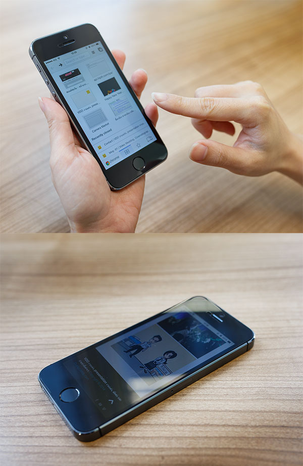iPhone 5s MockUp