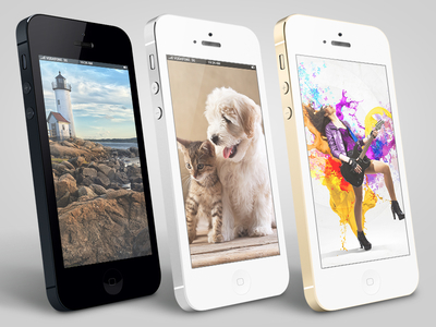 iPhone Mockup free PSD resource