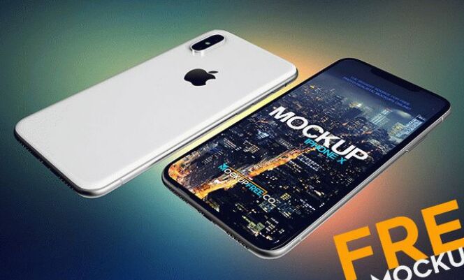 iPhone X – 2 Free PSD Mockups