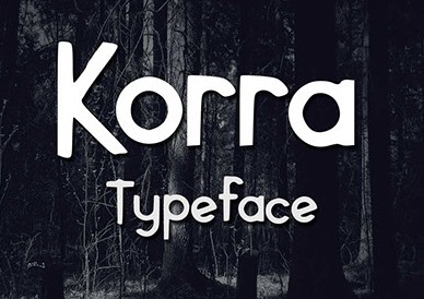 Korra Typeface