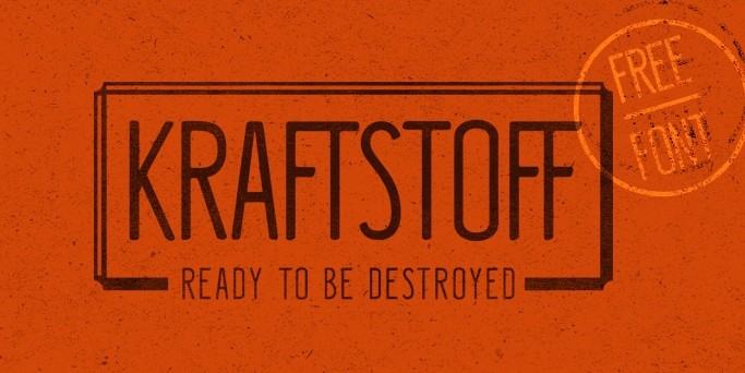 Kraftstoff Typeface