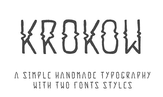Krokow - Free Font