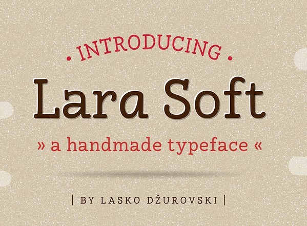 Lara Soft Free Font