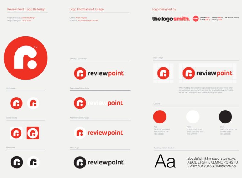 Logo Guidelines Template for Free Download