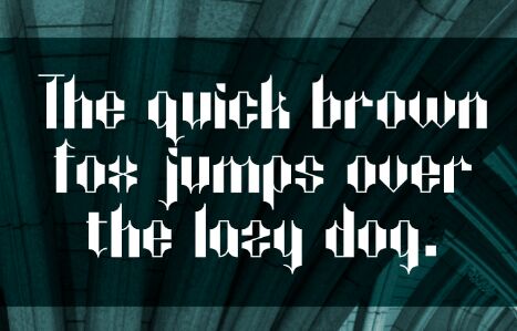 Maddox Gothic Free Font