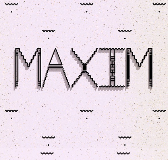 Maxim Typeface