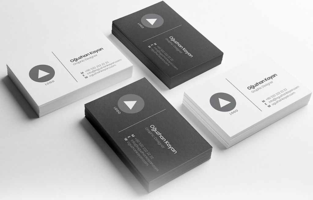 Minimal Business Card Template For Adobe Illustrator