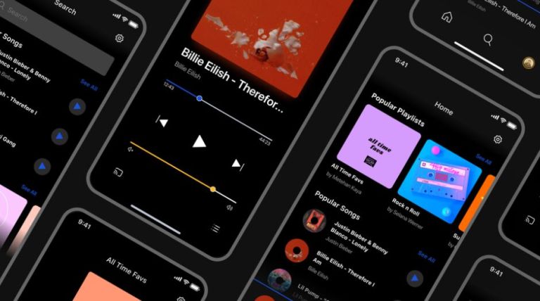 Music Application Design Figma
