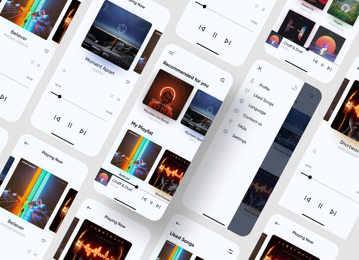 Music Player UI KIT