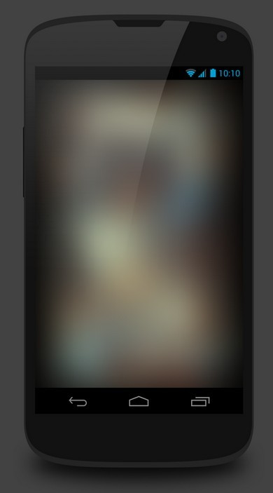 Nexus 4 Flat PSD