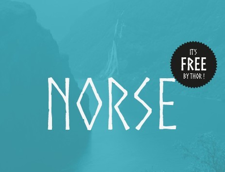 Norse free font