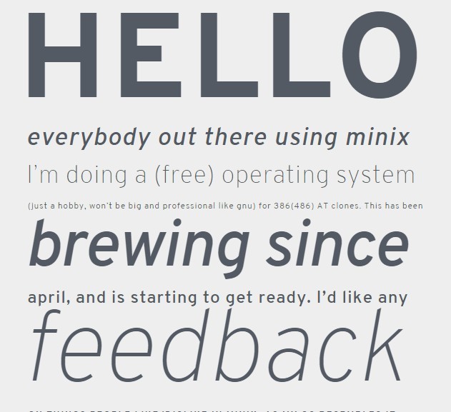 overpass Web Font Family