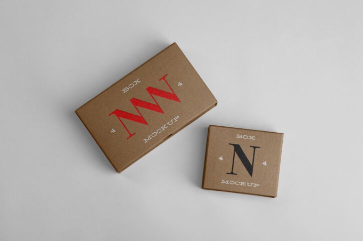 Paper Box Mockups