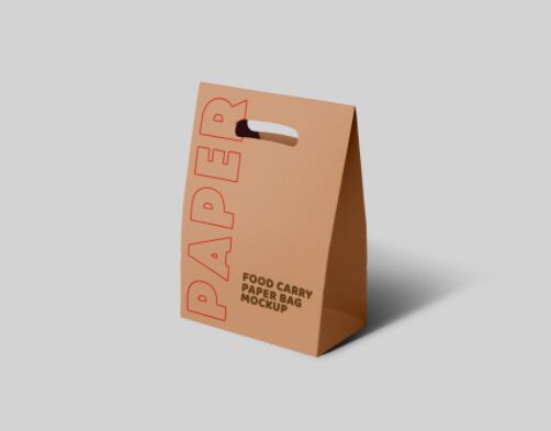Paper Carry Bag Mockup