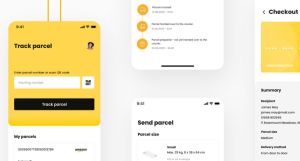Parcel Delivery App Design