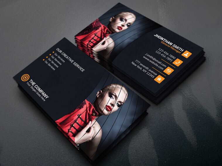Photography Business Card Template