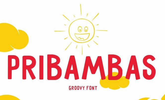 Pribambas — free typeface