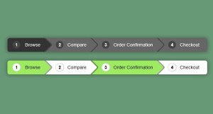 Pure CSS3 Breadcrumbs Navigation
