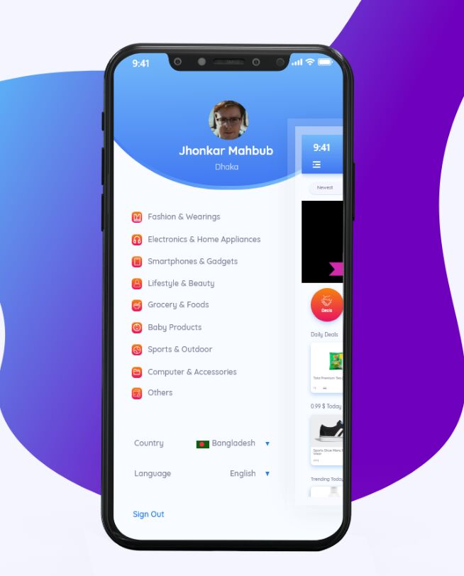Qeekie Ecommerce App UI Kit