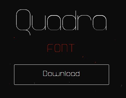 Quadra Font