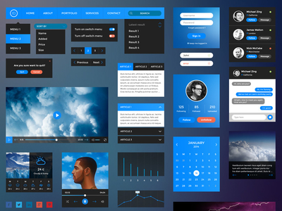 Retina UI Kit