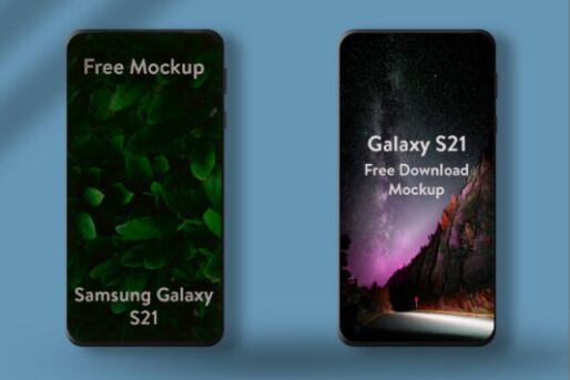Samsung Galaxy S21 Ultra Free Mockup PSD
