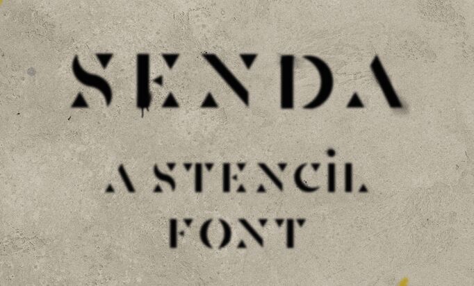 Senda Display Typeface