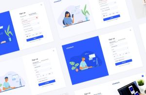 Sign Up Onboarding UI Kit