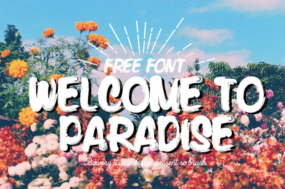 So brush Font family