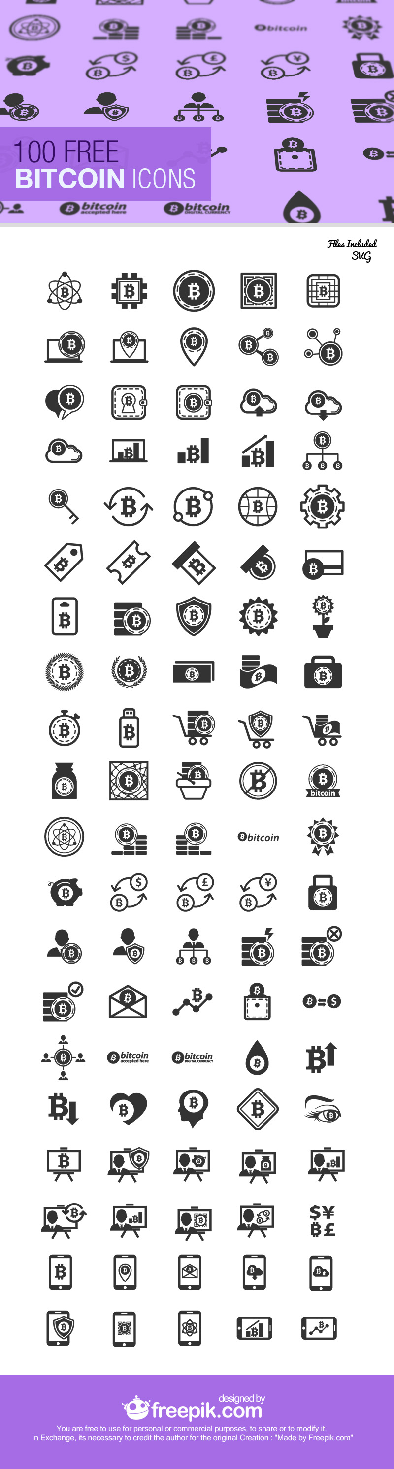 The Bitcoin Icon Set
