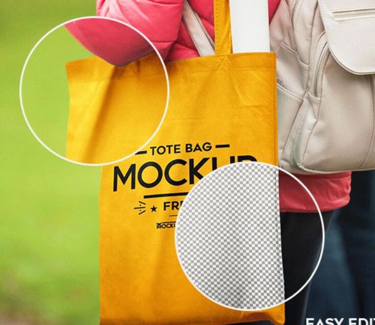 Tote Bag Free PSD Mockup