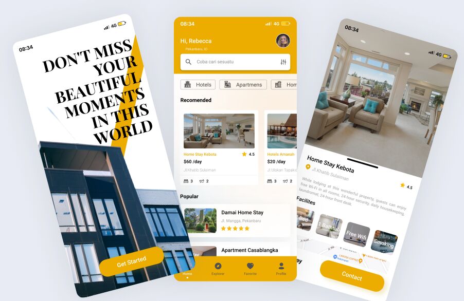 Travel UI KIT Figma