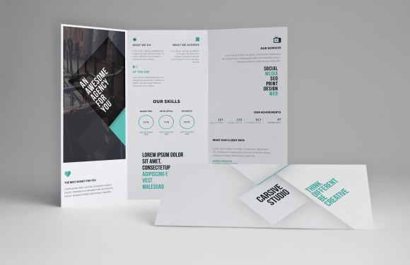 Tri-fold Brochure Template