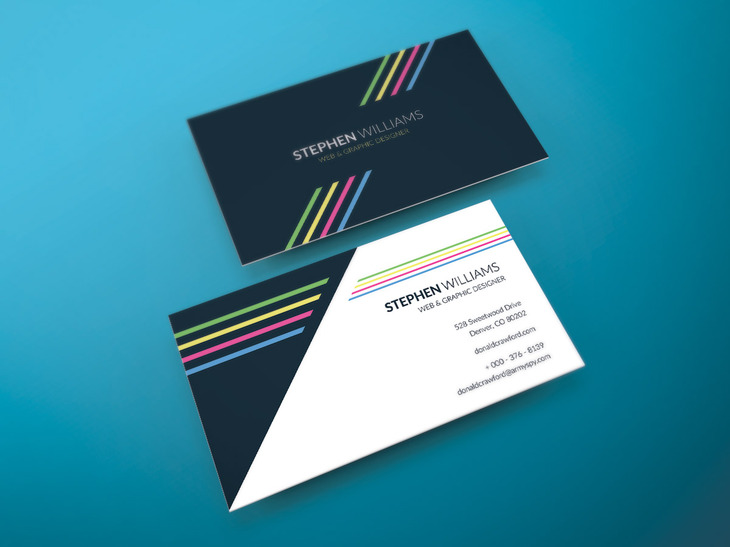 Two Side Print Ready Business Card