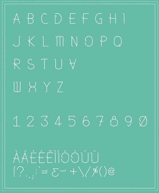 TYPE DESIGN - Regina Free Font