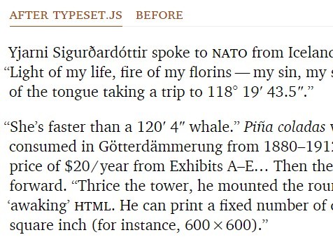 Typeset