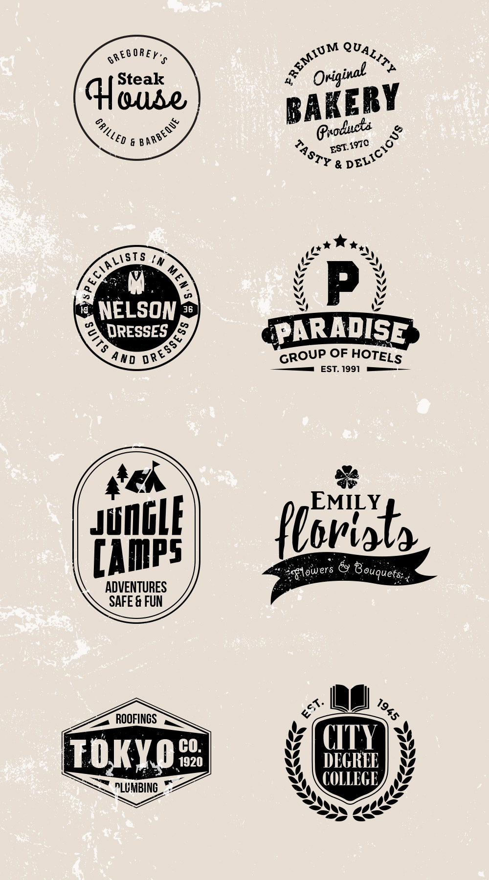 Vintage Vector Logos