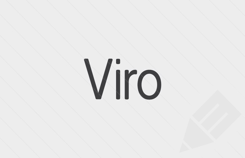 Viro - Sans Serif Font