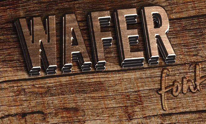 WAFER font